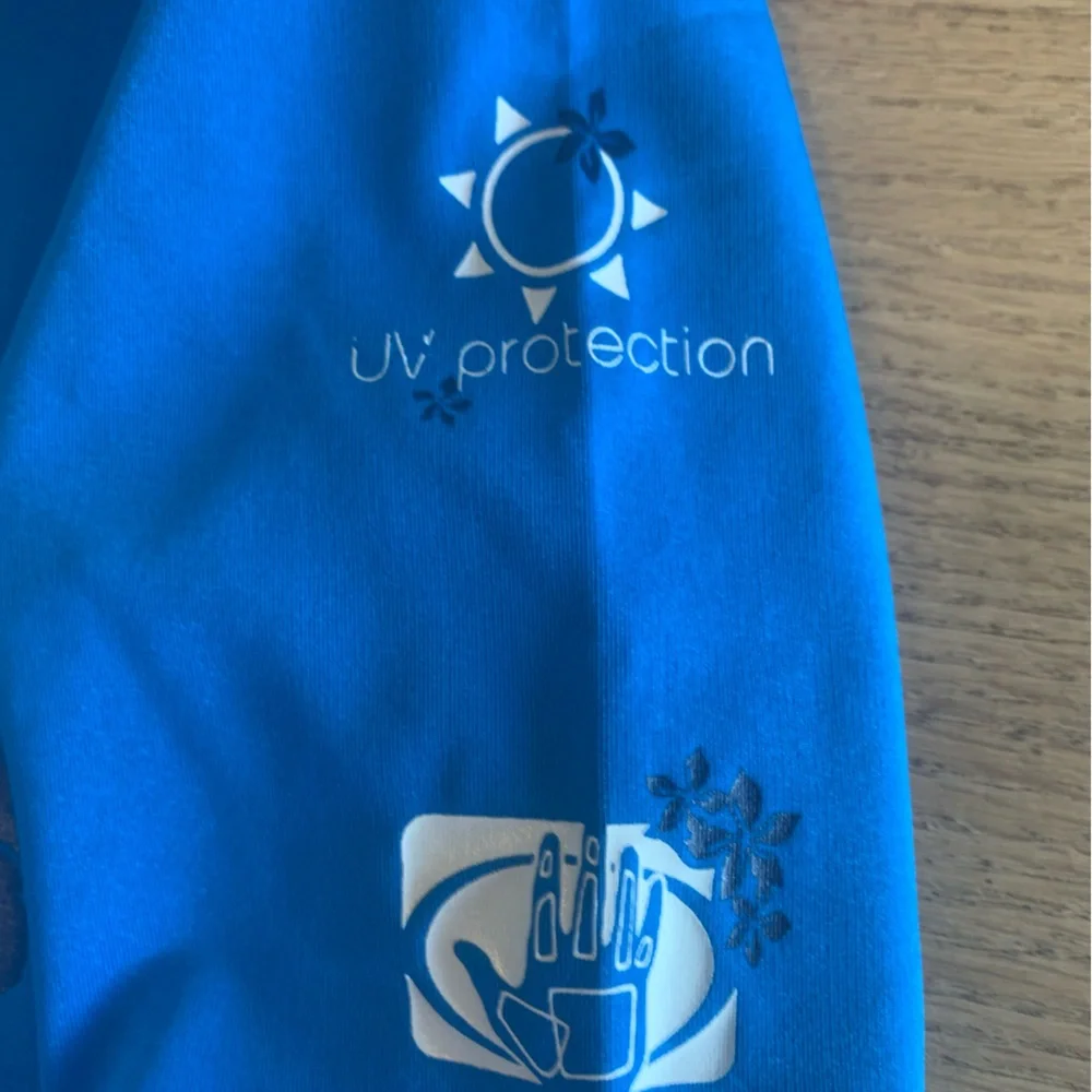 Body Glove Rashguard Short Sleeve‎ Blue Kids 8 Preloved
